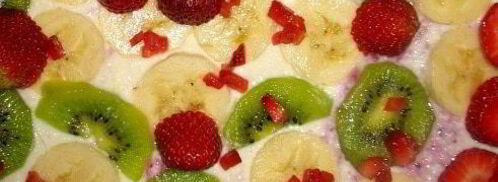 фруктово-ягодная пицца. Шаг 2