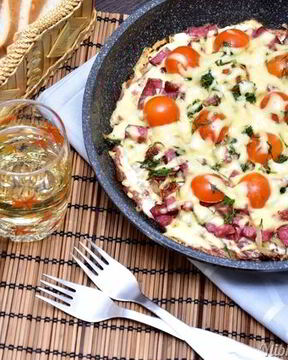 Картофельная пицца