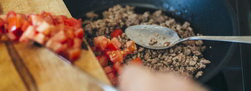 пицца болоньезе. Шаг 3