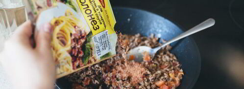 пицца болоньезе. Шаг 4