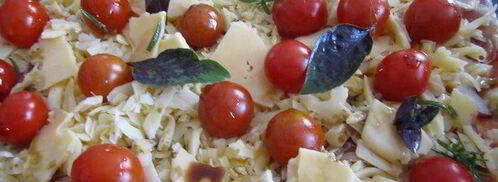 пицца двойной сыр. Шаг 6