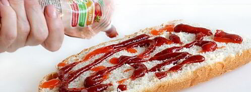 пицца из батона. Шаг 3