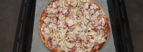 пицца на дрожжевом тесте. Шаг 4