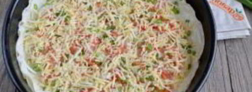 пицца на лаваше в духовке. Шаг 5