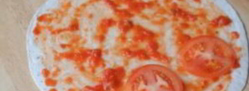 пицца на лаваше. Шаг 2