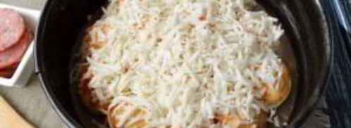 пицца на шариках из теста. Шаг 5