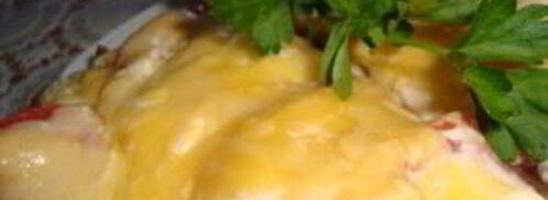 пицца на сковороде из батона. Шаг 9