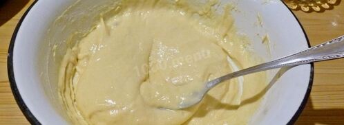 пицца на жидком тесте со свининой, помидорами и перцем. Шаг 5