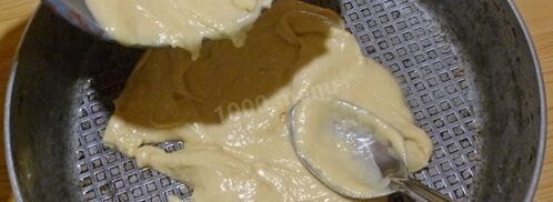 пицца на жидком тесте со свининой, помидорами и перцем. Шаг 7