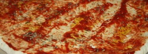 пицца с курицей и каперсами. Шаг 5