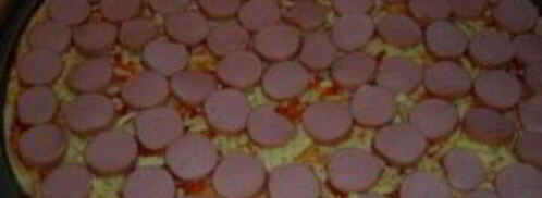 пицца с сосисками и сыром. Шаг 3