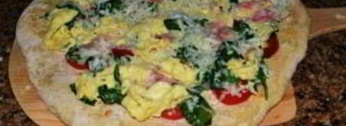 пицца с сыром и ветчиной. Шаг 4