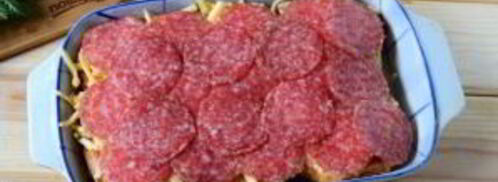 пицца в мягких булочках. Шаг 4