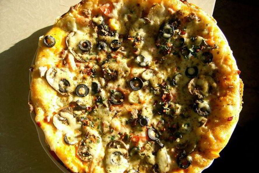 Рецепт солнечной пиццы