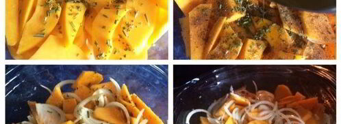 тыквенная пицца с розмарином. Шаг 2