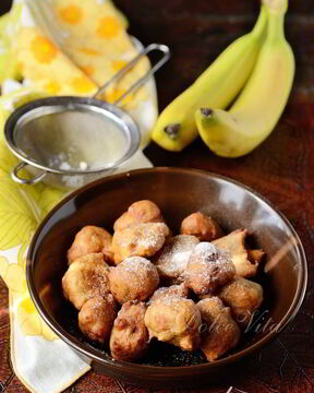 Банановые пончики