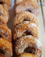 Бисквитные пончики