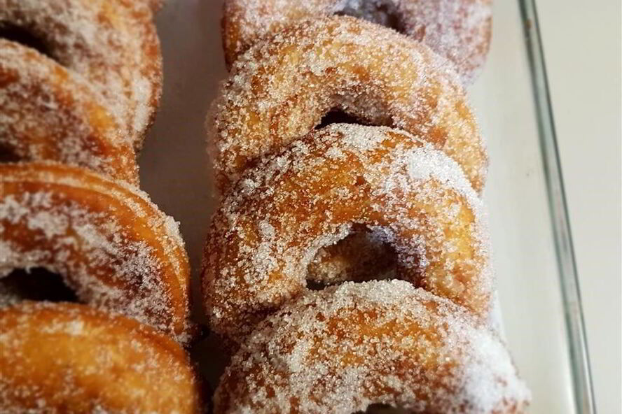 Рецепт бисквитных пончиков