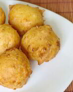 Быстрые пончики на йогурте