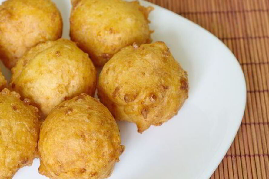 Рецепт быстрых пончиков на йогурте