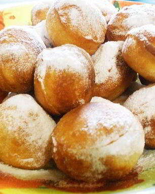 Домашние пончики