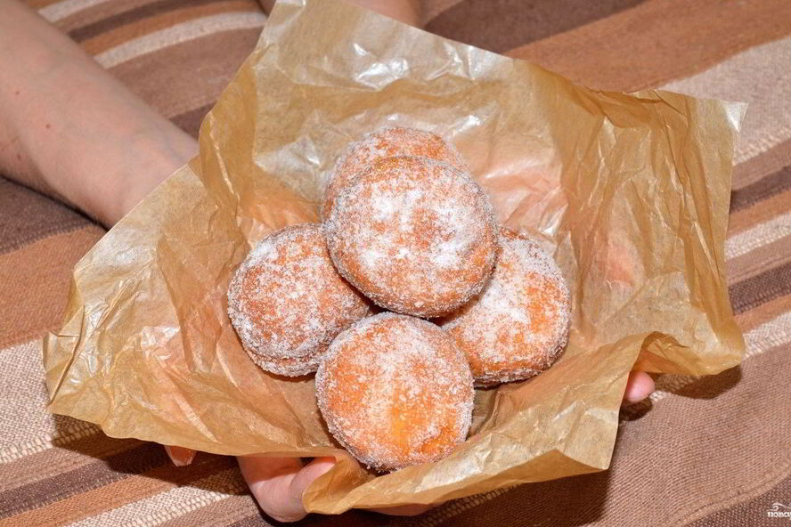 Рецепт дрожжевых пончиков