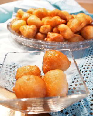 Греческие пончики Лукумадэс