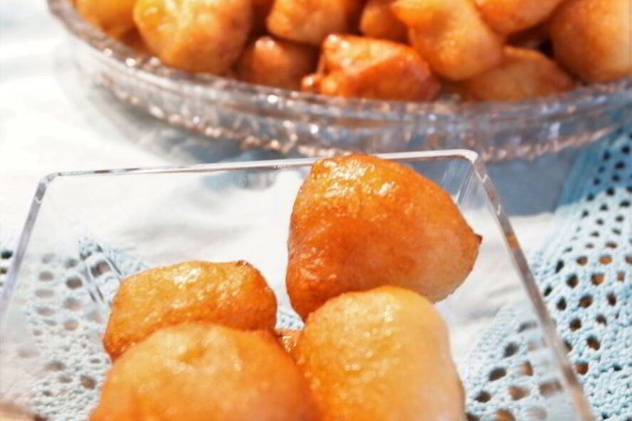 Рецепт греческих пончиков лукумадэс