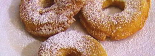 картофельные пончики в сахарной пудре. Шаг 8