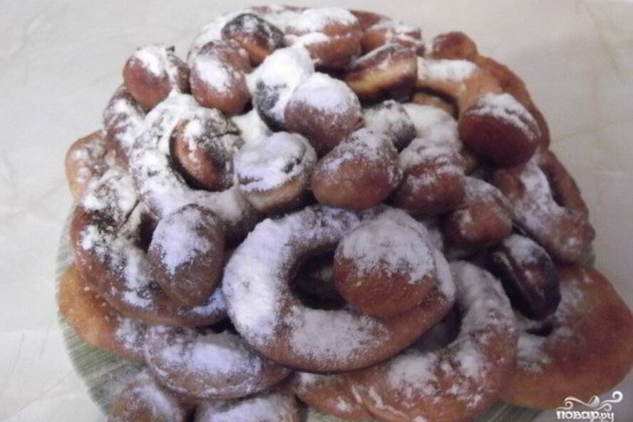 Рецепт пончиков без дрожжей