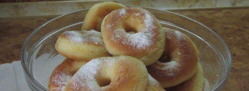 пончики дрожжевые. Шаг 4