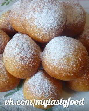 Пончики из творога в мультиварке