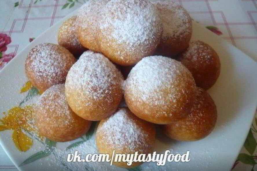 Рецепт пончиков из творога в мультиварке