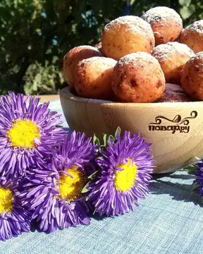 Пончики из творога