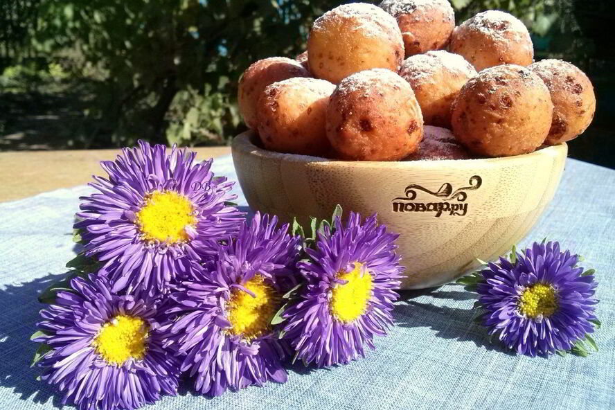 Рецепт пончиков из творога