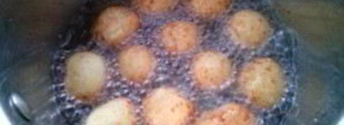 пончики из творога. Шаг 4