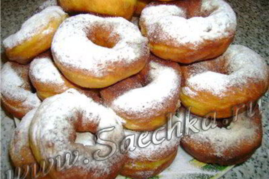 Рецепт пончиков из тыквы