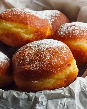 Пончики на сметане