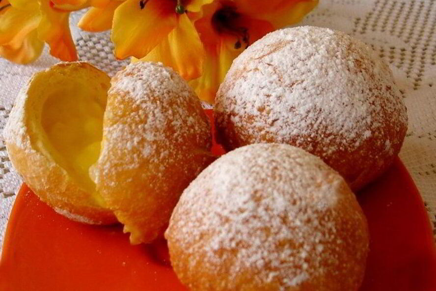 Рецепт пончиков с начинкой