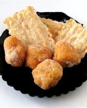 Пончики с ванилью