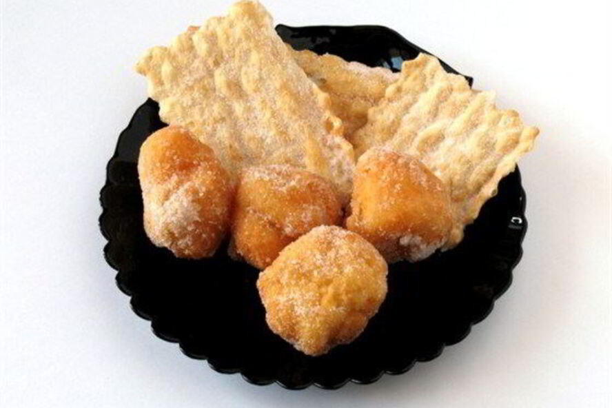 Рецепт пончиков с ванилью