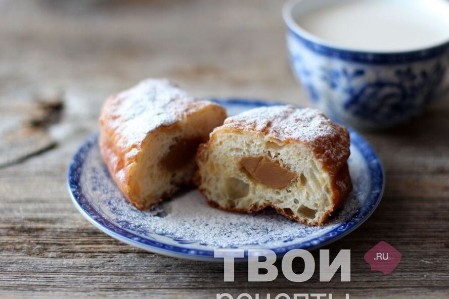 Рецепт пончиков со сгущенкой