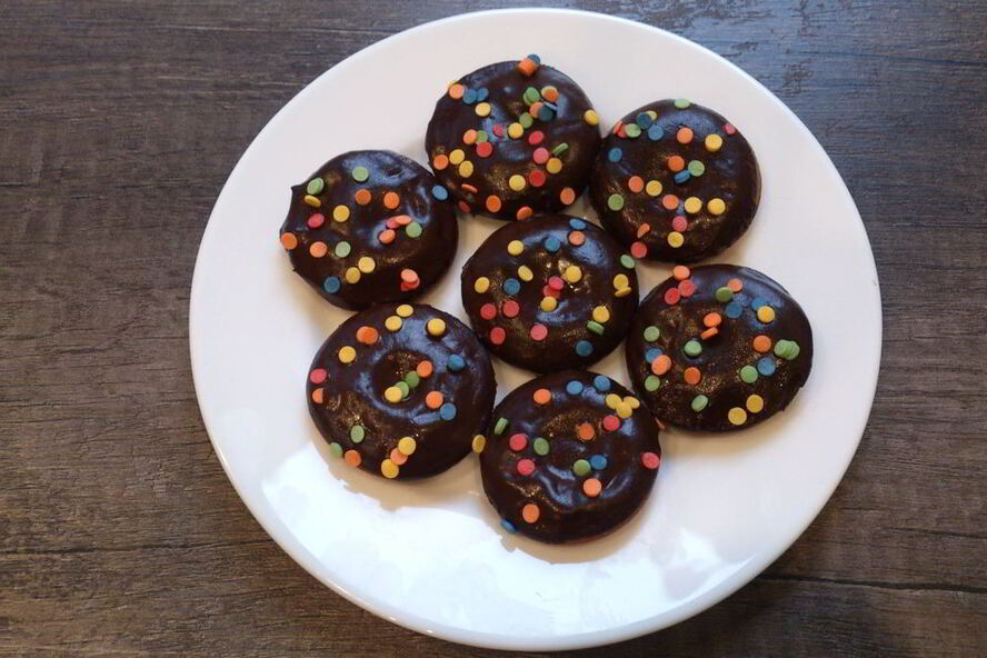 Рецепт пончиков в шоколадной глазури