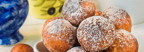 простые пончики на сгущенке. Шаг 16