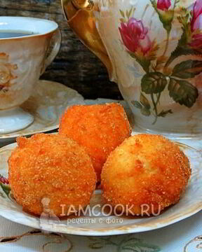 Сырные пончики