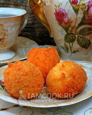 Сырные пончики