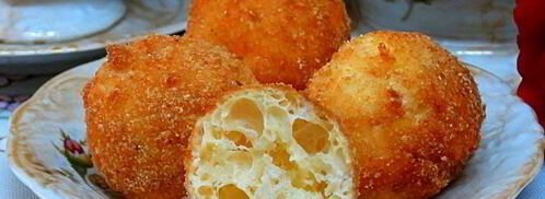 сырные пончики. Шаг 11