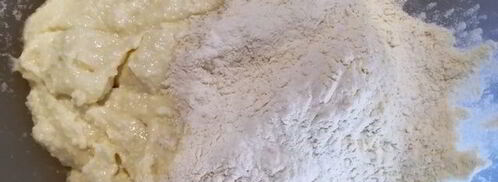 творожные пончики из детства. Шаг 3