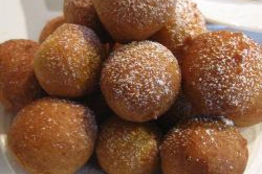 Рецепт творожных пончиков