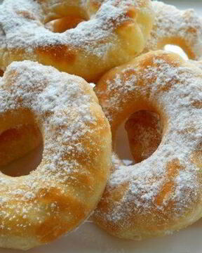 Вкусные пончики на кефире